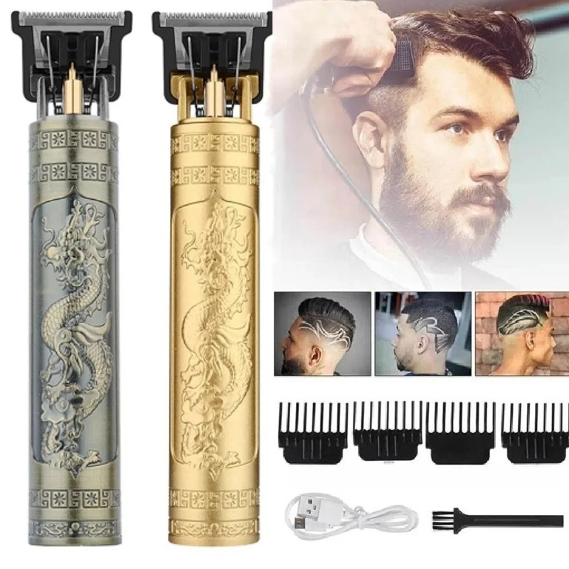 Men'S Grooming Electric Trimmer - Alat Cukur Jenggot Elektrik T9 Tanpa