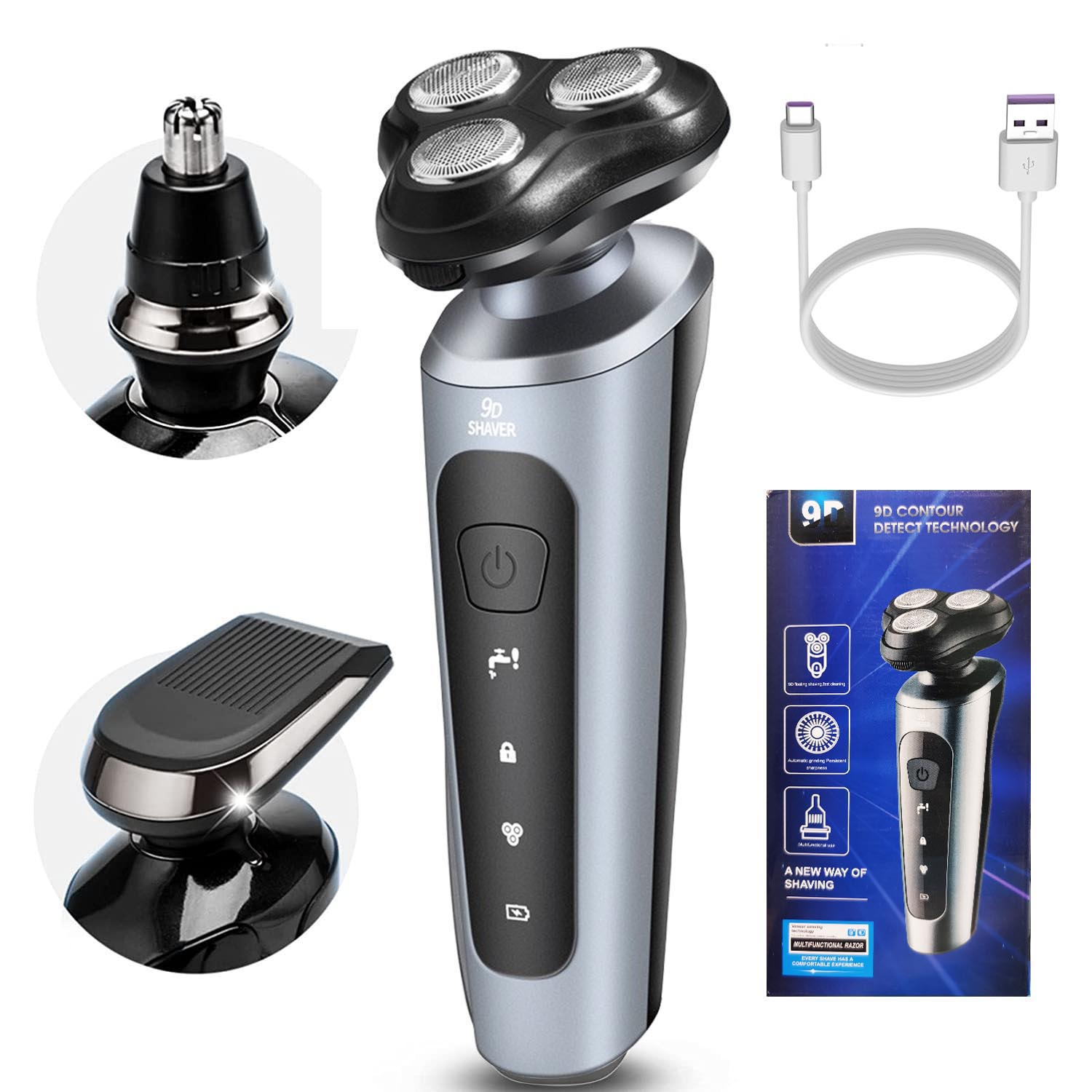 Mens Grooming Kit Bag - Alat Cukur Elektrik Pria Baru USB