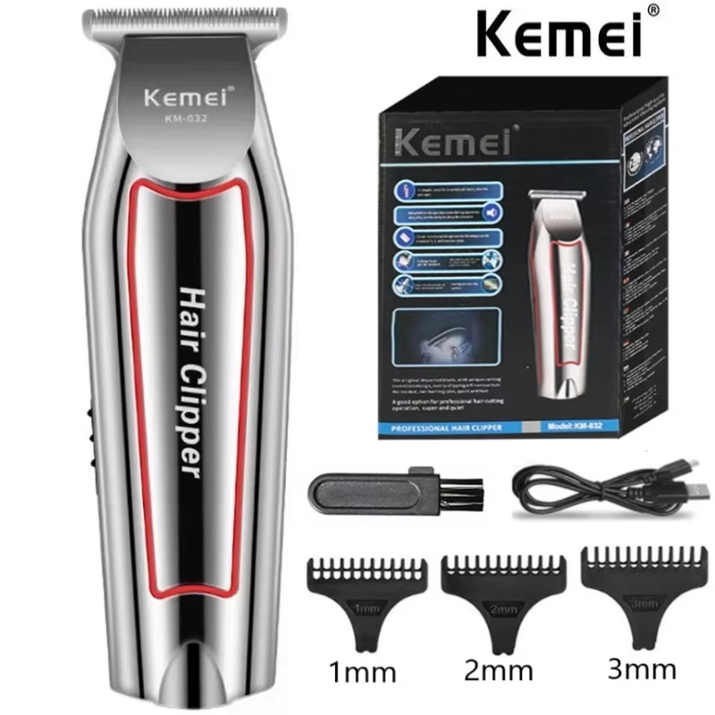 Men'S Grooming Electric Trimmer - Kemei KM-032 Pemangkas Rambut Elektrik untuk