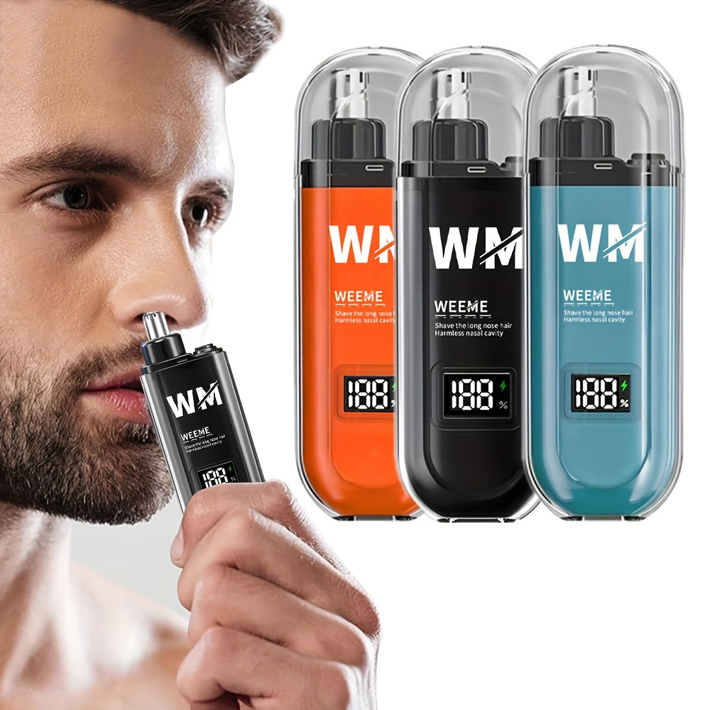 Men'S Grooming Salon - Pemangkas Bulu Hidung Mini Portabel, 1pc