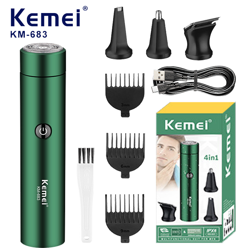 Men'S Grooming Ear Hair - Pemangkas rambut telinga hidung 4-In-1 dapat