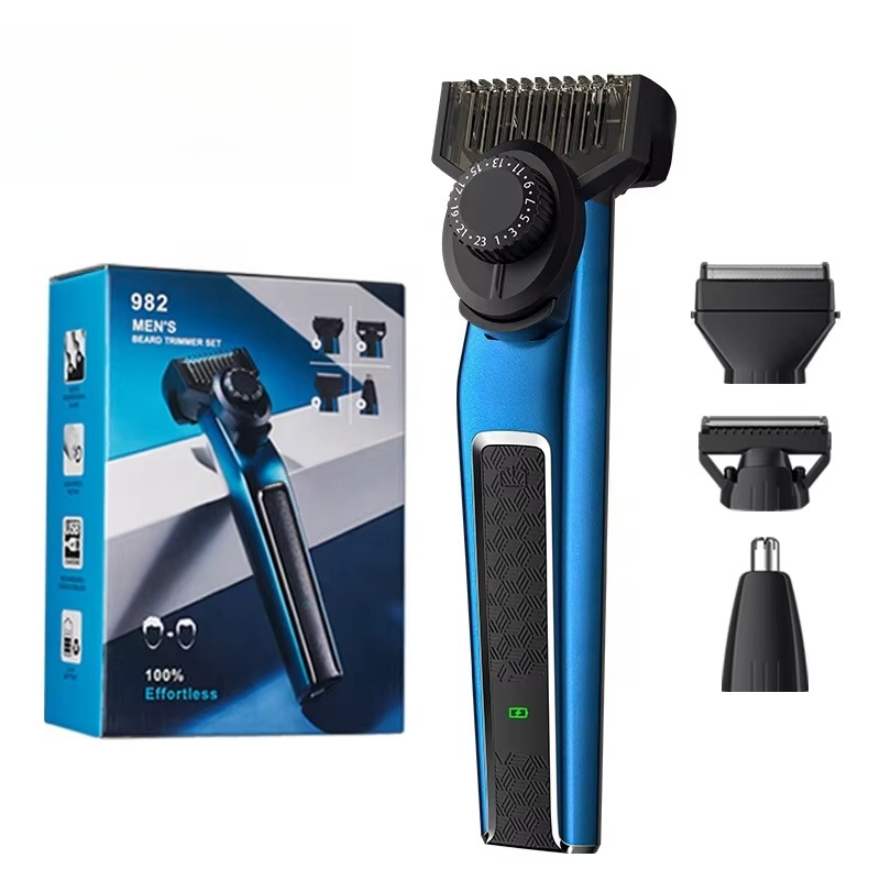 Men'S Grooming Ear Hair - 982 Set Pemangkas Jenggot Pria Alat