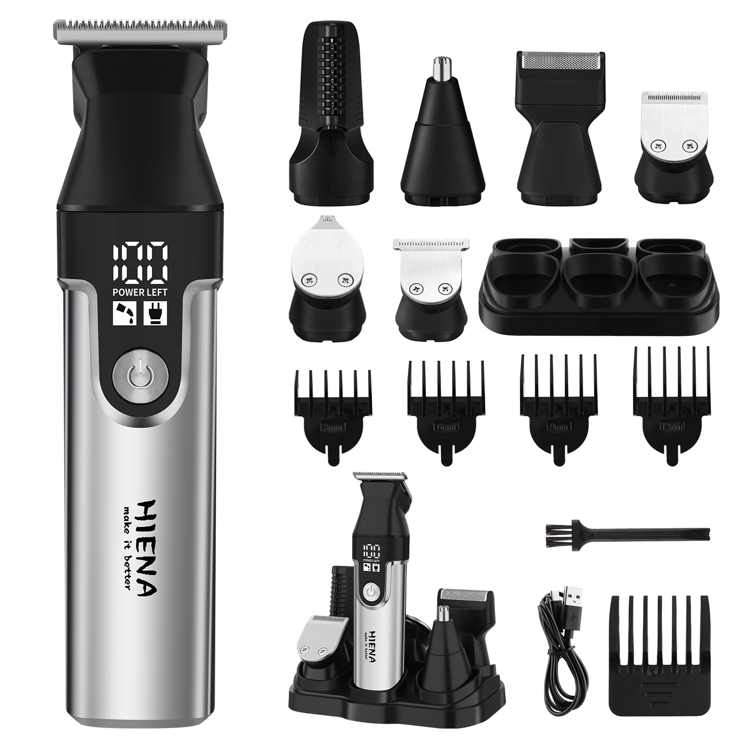 Men'S Grooming Ear Hair - HIENA Set Alat Cukur Rambut Multifungsi