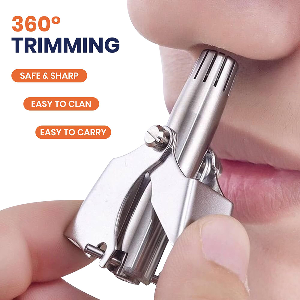 Men'S Grooming Ear Hair - Alat Perawatan Perjalanan Mudah Dibersihkan, Dapat