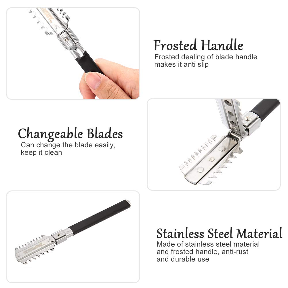 Pisau cukur rambut Manual, pis - Men'S Grooming Salon ulasan dan harga