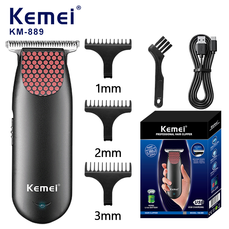 Kemei 889 alat cukur rambut pr - Men'S Grooming Electric Trimmer ulasan dan harga
