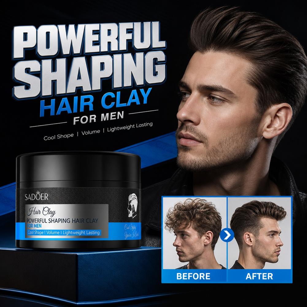 Clay Penata Rambut Matte Daya  - Men'S Grooming Salon ulasan dan harga