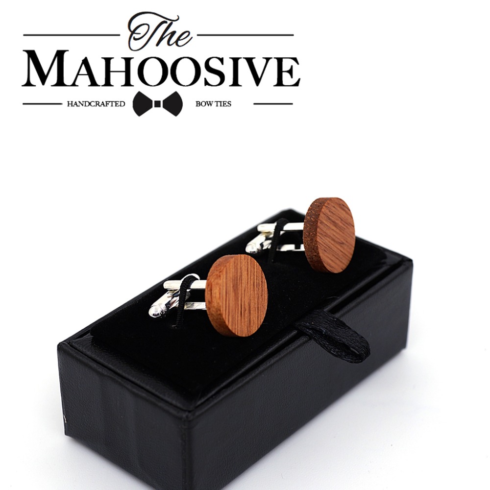 Makoklusif Kancing Manset Kayu - Mens Grooming Box ulasan dan harga