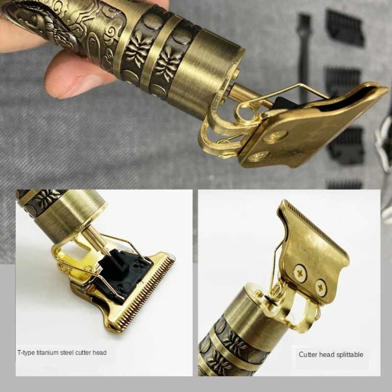 T9 Vintage Hair Clipper Precis - Men'S Grooming Salon ulasan dan harga