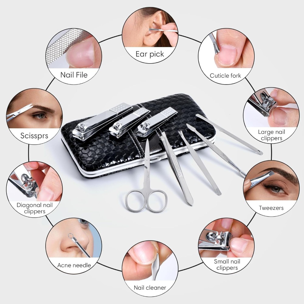 Kit Manikur Pedikur Profesiona - Mens Grooming Kit Case ulasan dan harga