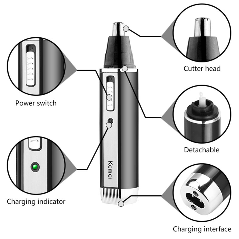 Keme alat cukur rambut hidung  - Men'S Grooming Electric Trimmer ulasan dan harga