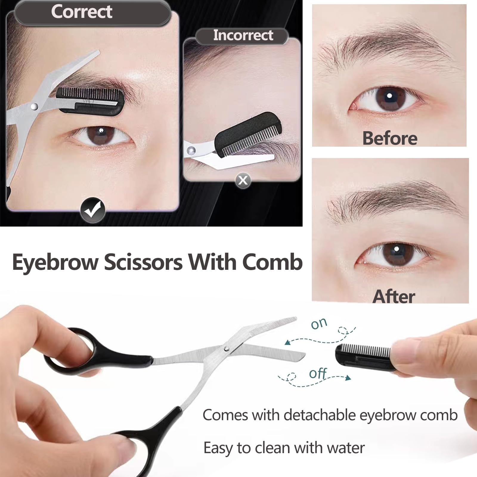 Gunting Alis dengan Sisir Gunt - Men'S Grooming Electric Trimmer ulasan dan harga