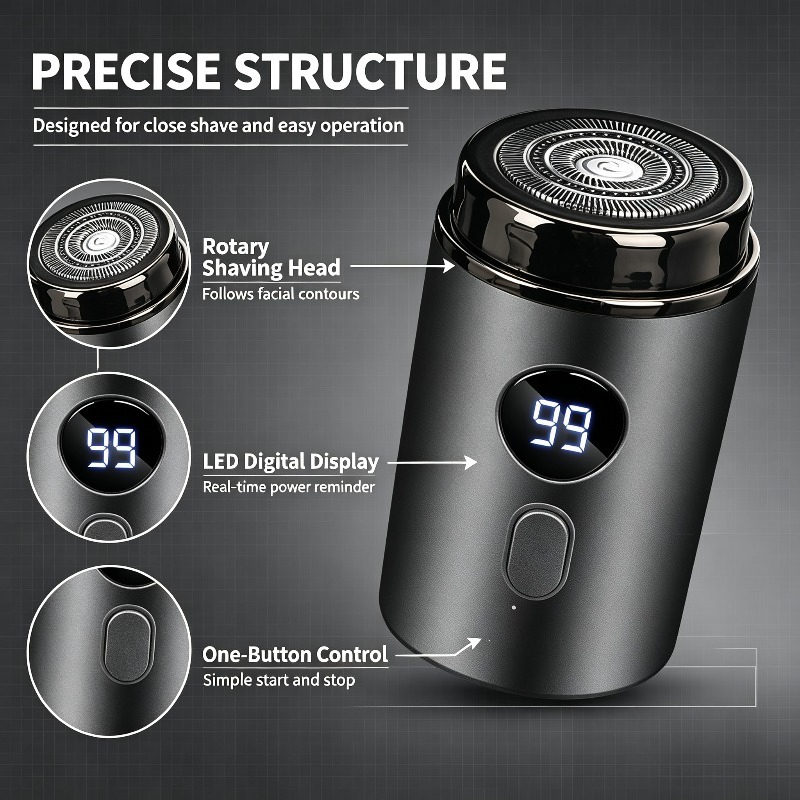 Pemangkas Rambut Elektrik Taha - Mens Grooming Box ulasan dan harga