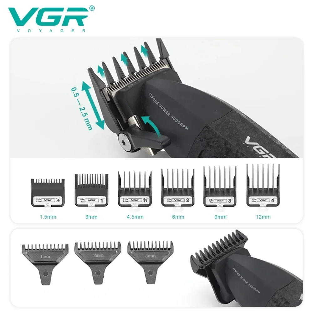 VGR mesin pencukur rambut elek - Men'S Grooming Salon ulasan dan harga