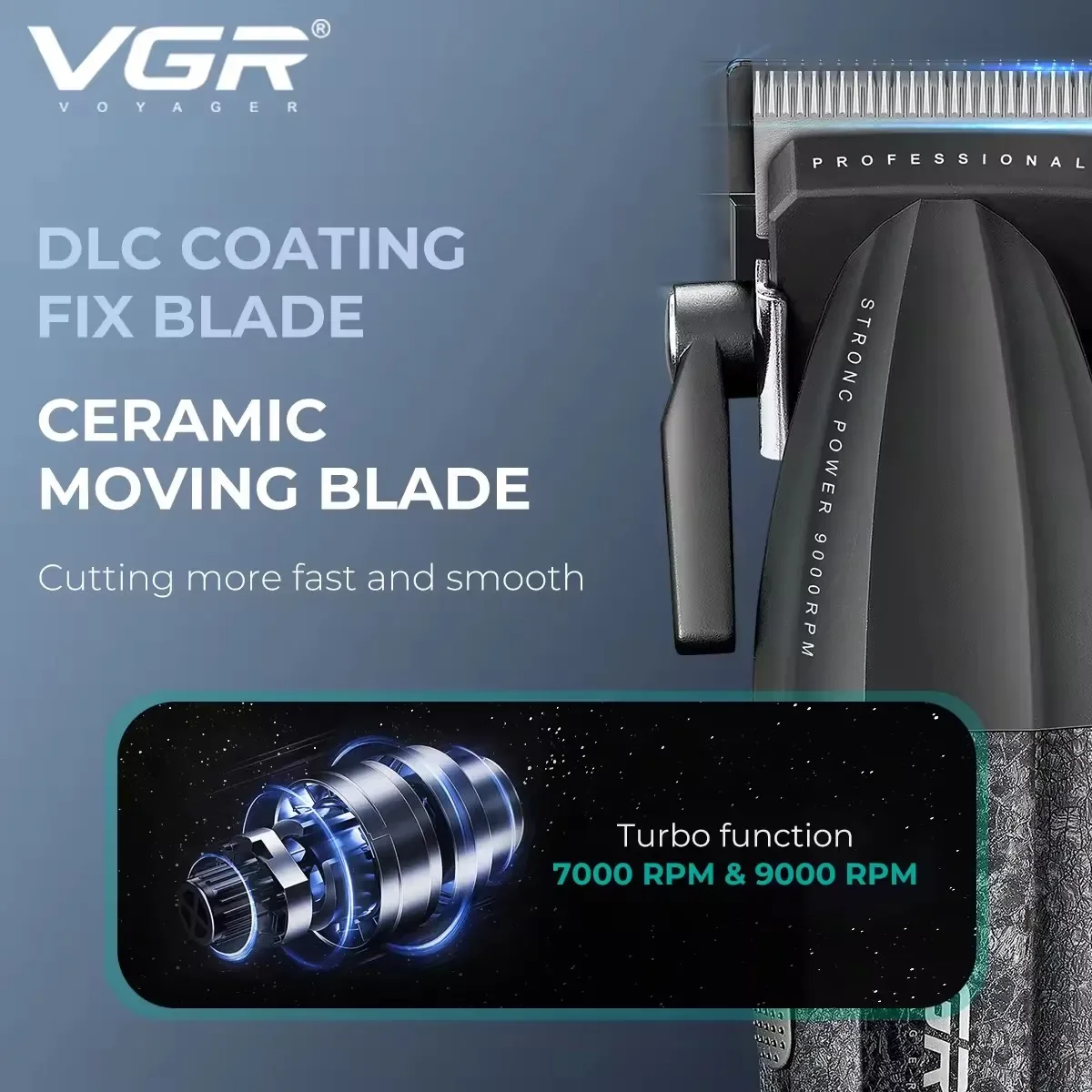 VGR mesin pencukur rambut elek - Men'S Grooming Salon ulasan dan harga