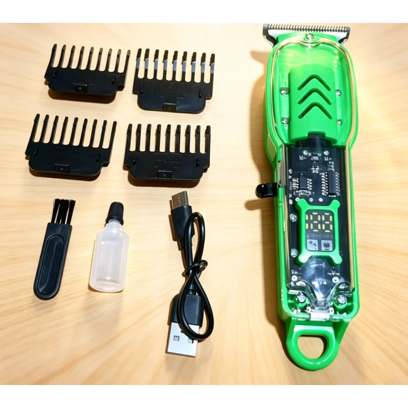 Alat Cukur Rambut Transparan I - Men'S Grooming Electric Trimmer ulasan dan harga
