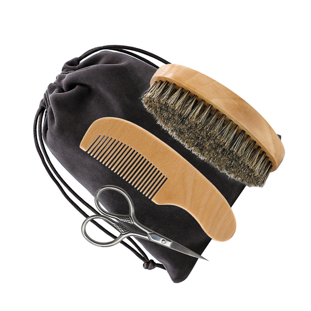 1Set Set Penata Rambut Jenggot - Mens Grooming Kit Bag ulasan dan harga