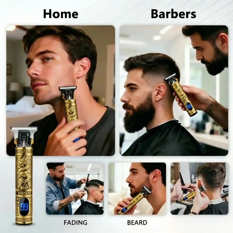 T9 Pemangkas Jenggot Elektrik  - Men'S Grooming Salon ulasan dan harga